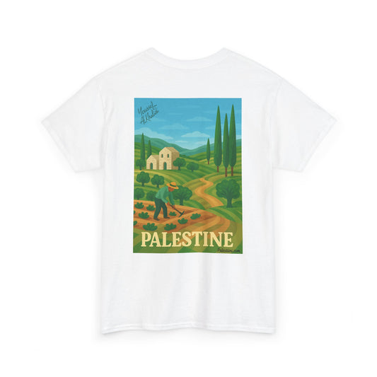 T-shirt Palestine - "Les Gardiens de la Terre" - Impression Dos