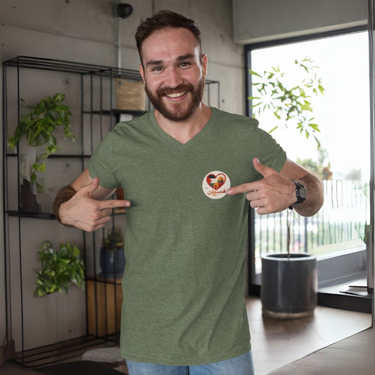 T-shirt Palestine - "Fi qalbi Filastine" - Impression Coeur