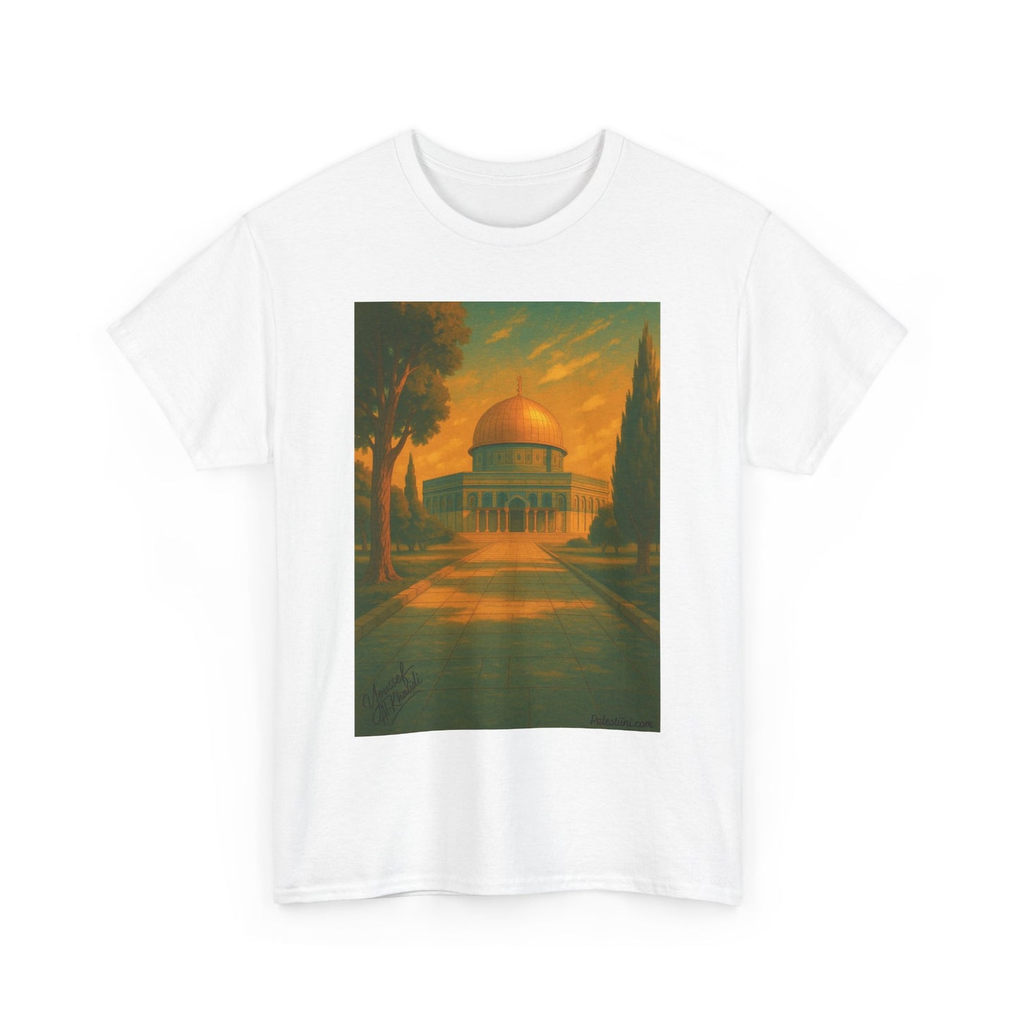 T-shirt Palestine - "Al-Quds Eternelle" - Impression Devant