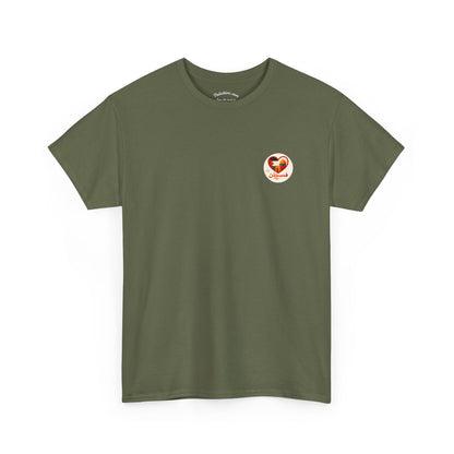 T-shirt Palestine - "Fi qalbi Filastine" - Impression Coeur