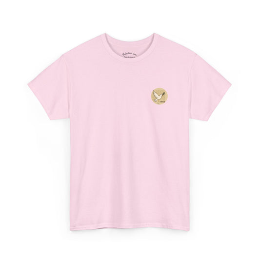 Maillot Palestine rose - "Zaytouna & Salam" - Impression Coeur