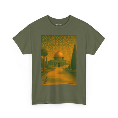 T-shirt Palestine - "Al-Aqsa, racine d’un peuple" - Impression Avant